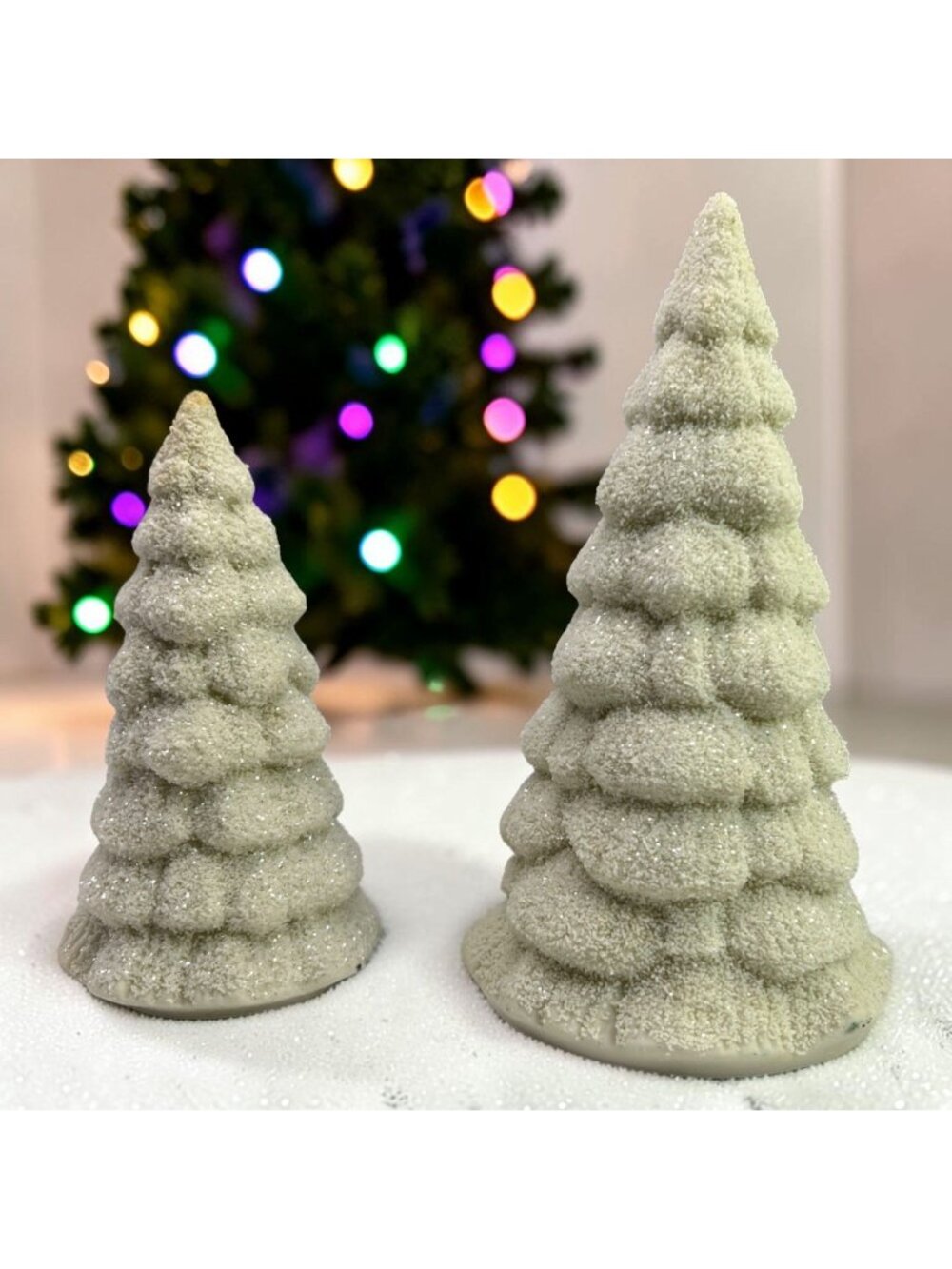 Dept 56 Frosty Forest Winter Tales Of The Snowbabies Trees Set From 1980s